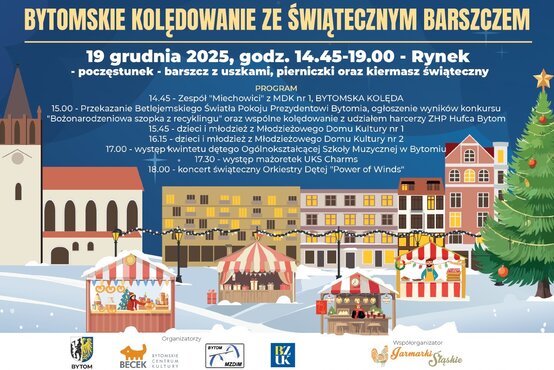 Plakat - Bytomskie kolędowanie ze świątecznym barszczem